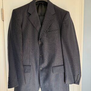 Maestro Pinstripe 2-Piece Suit – Fabric Made in Italy
